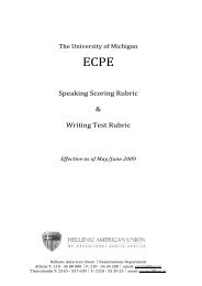Ecpe Book 1 Practice Examinations Hellenic American Union